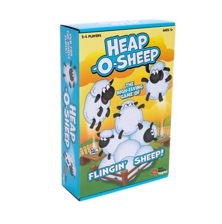 Fat Brain Toy Co, Heap-O-Sheep, Latające Owce, gra zręcznościowa