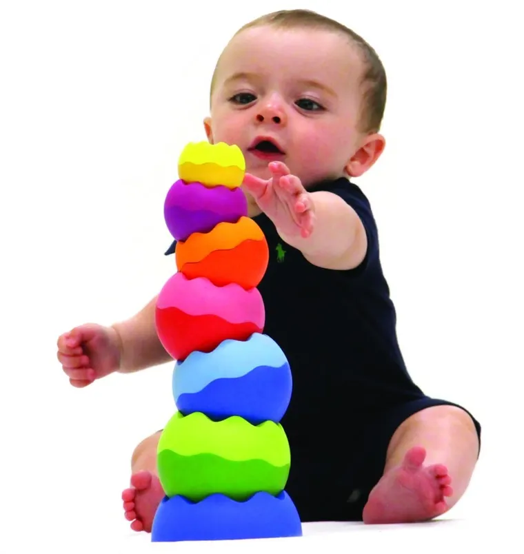 Fat Brain Toy Co. Kule Tobbles Neo, wieża dla malucha