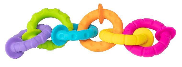 Fat Brain Toy Co, PipSquigz Ringlets, Bobo, przyssawki kółeczka