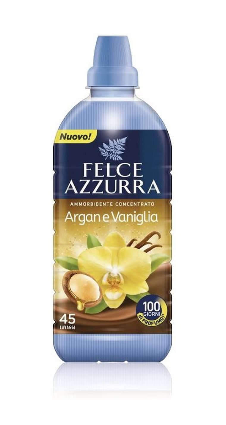 Felce Azurre, koncentrat do płukania tkanin, argan & vanilia, 900 ml
