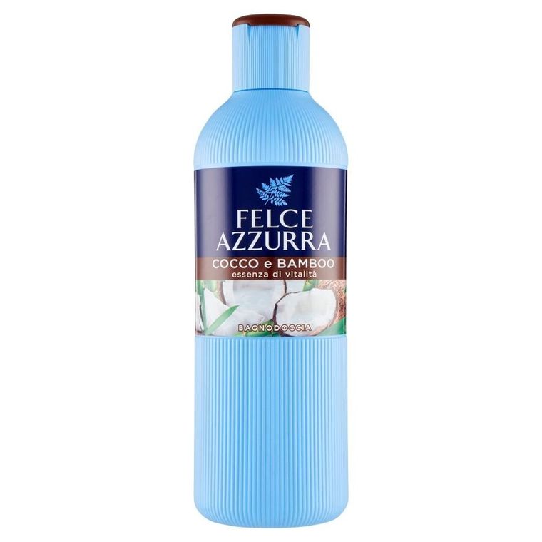 Felce Azzurra, Body Wash, żel do mycia ciała, Coconut & Bamboo, 650 ml
