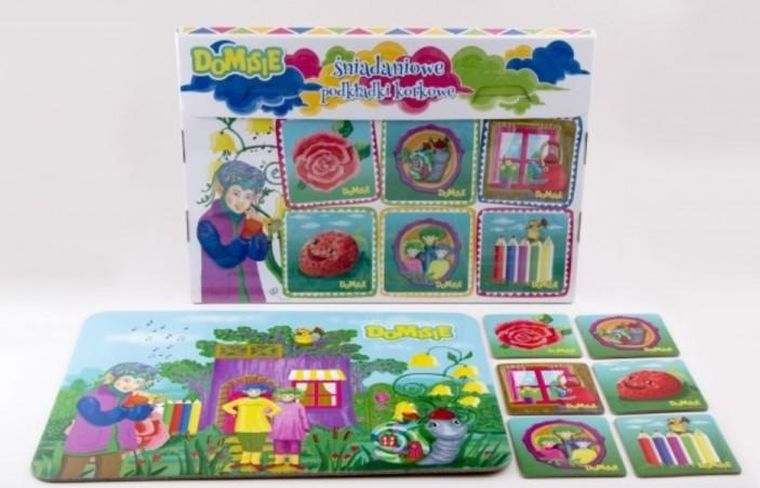 Felico, podkładki śniadaniowe, korkowe