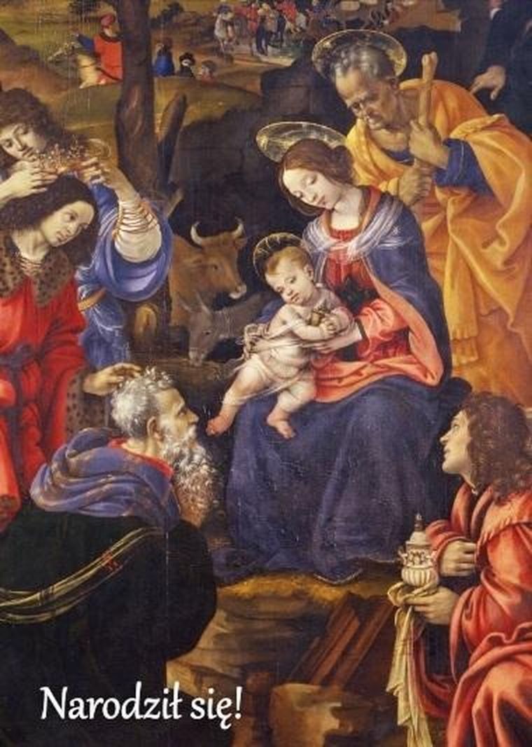 Fernando, kartka bożonarodzeniowa z reprodukcją