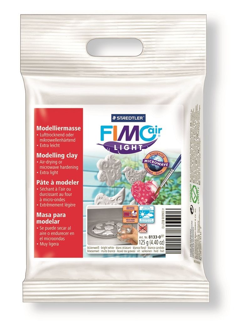 Fimo Air Light, 125g, masa, biała