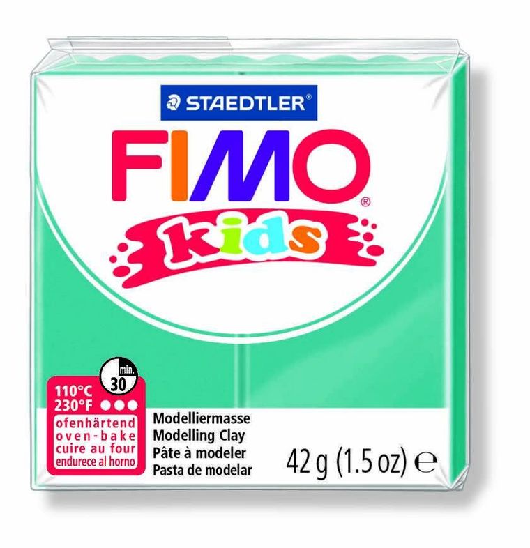 Fimo Kids, masa termoutwardzalna, turkusowa, 42 g