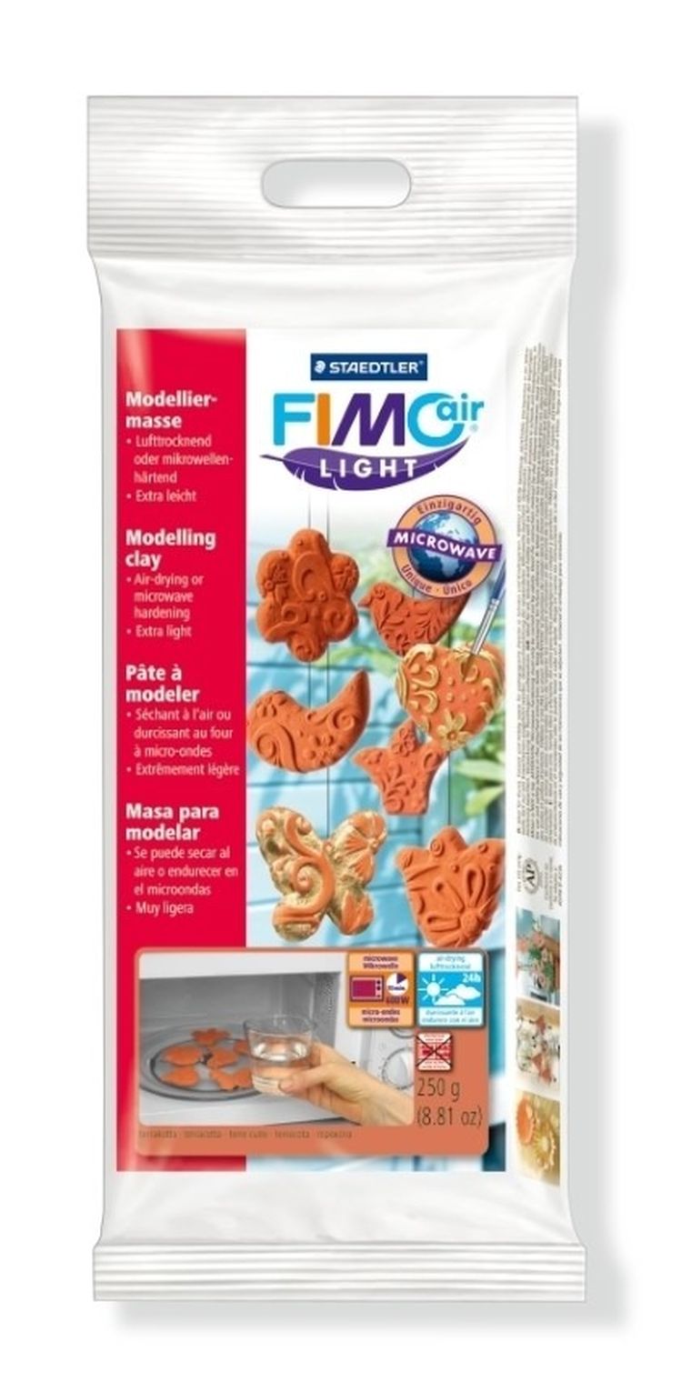 FIMO, masa plastyczna Air Light, terracotta, 250g