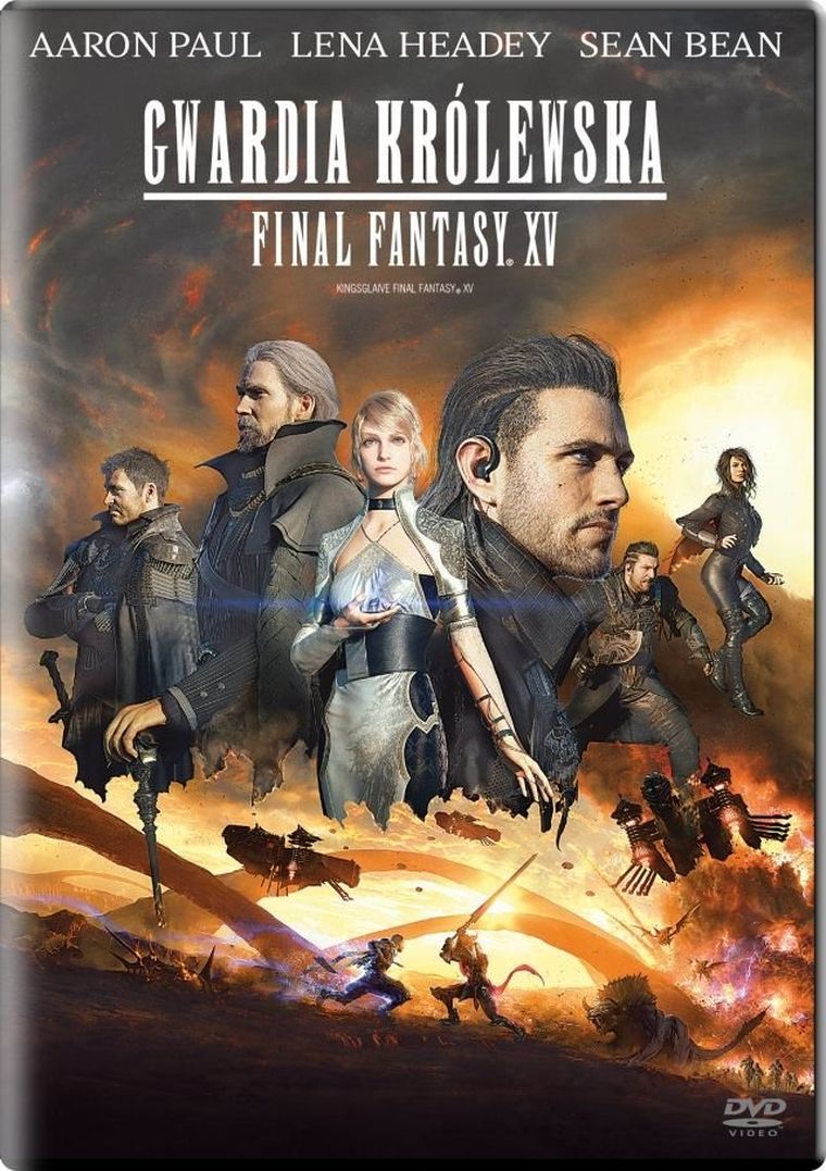Final Fantasy XV. Gwardia Królewska. DVD