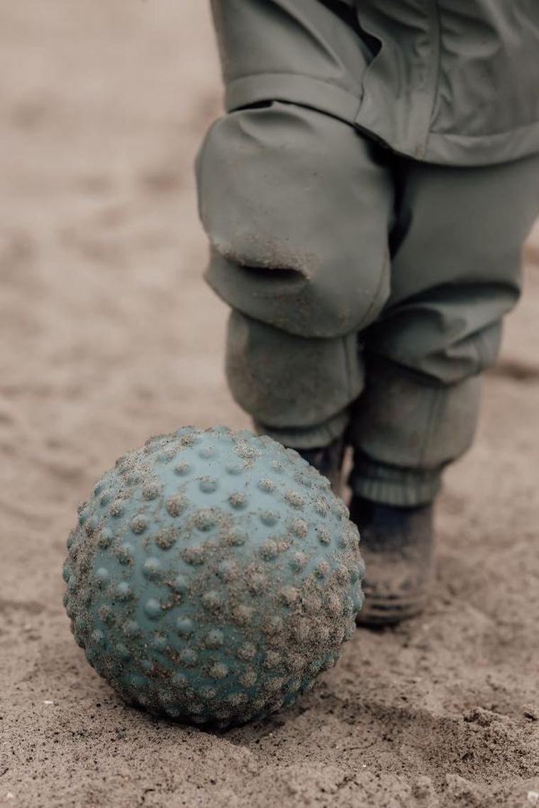 Find that Hippo, piłka sensoryczna, niebieska, 20 cm