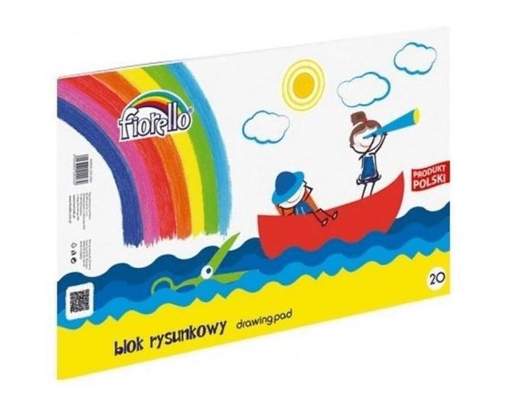 Fiorello, blok rysunkowy A3, 20 kartek
