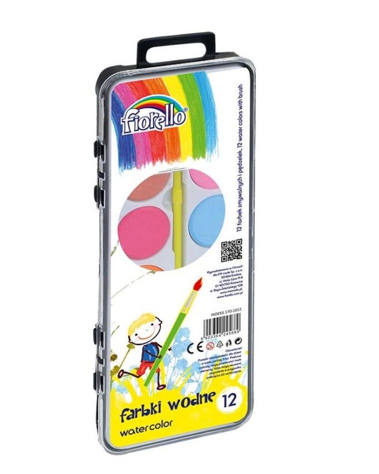 Fiorello, farby wodne, 16 kolorów