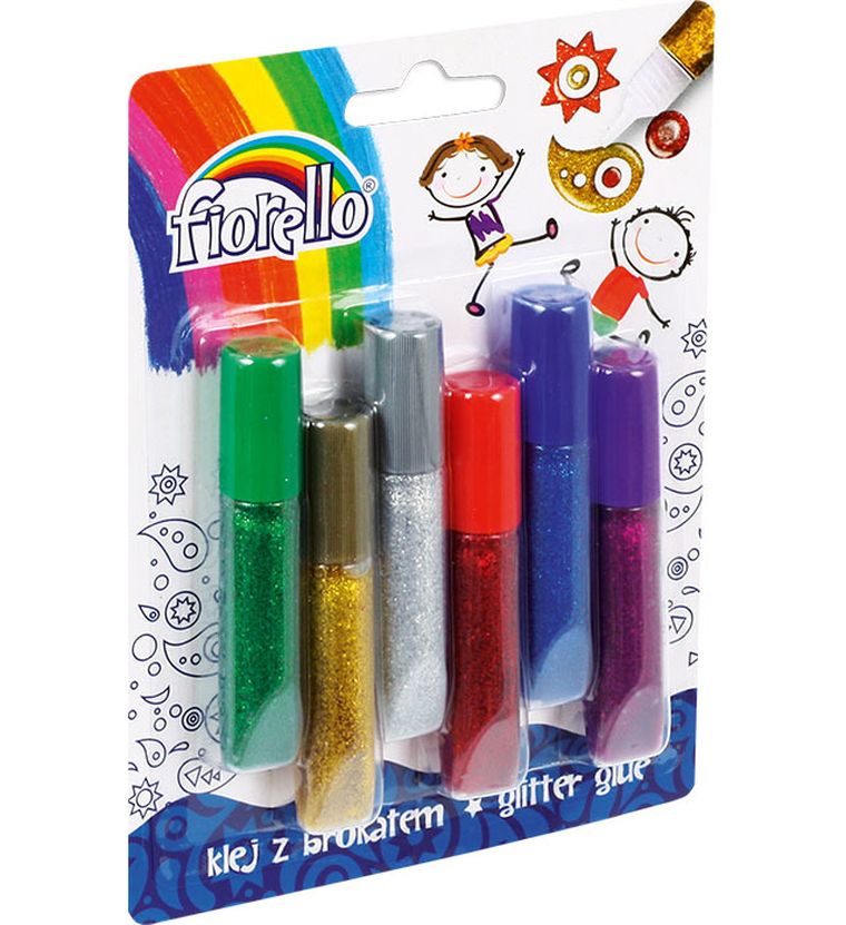 Fiorello, klej brokatowy