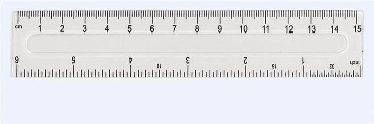 Fiorello, linijka plastikowa, 15 cm