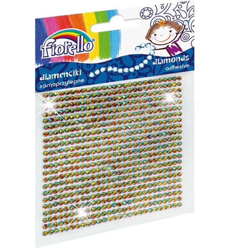 Fiorello, naklejki dekoracyjne, kryształki