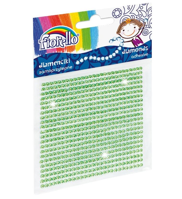 Fiorello, naklejki dekoracyjne, kryształki