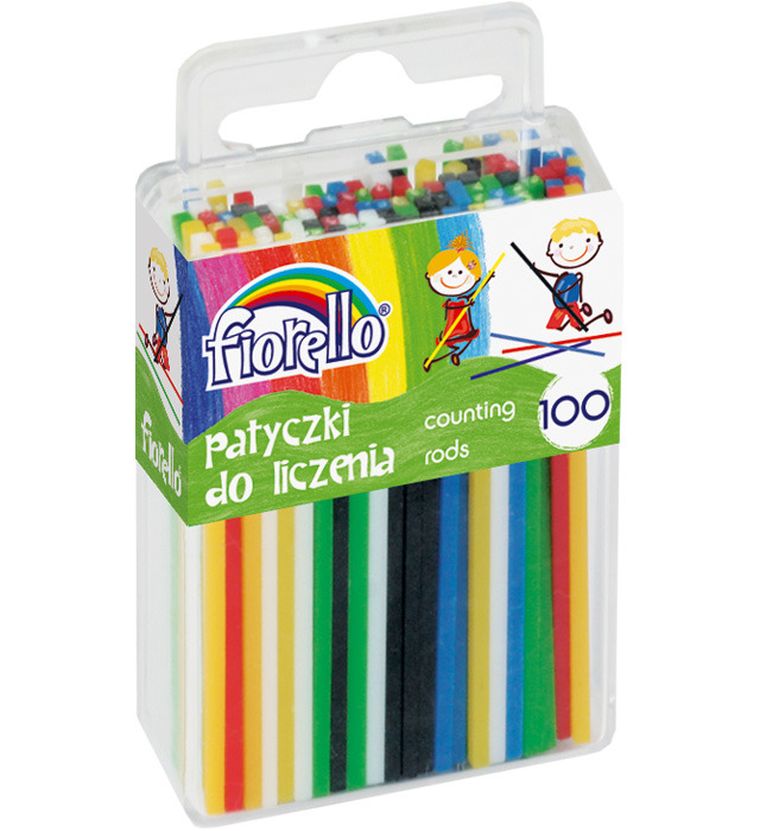 Fiorello, patyczki do nauki liczenia, 100 szt.