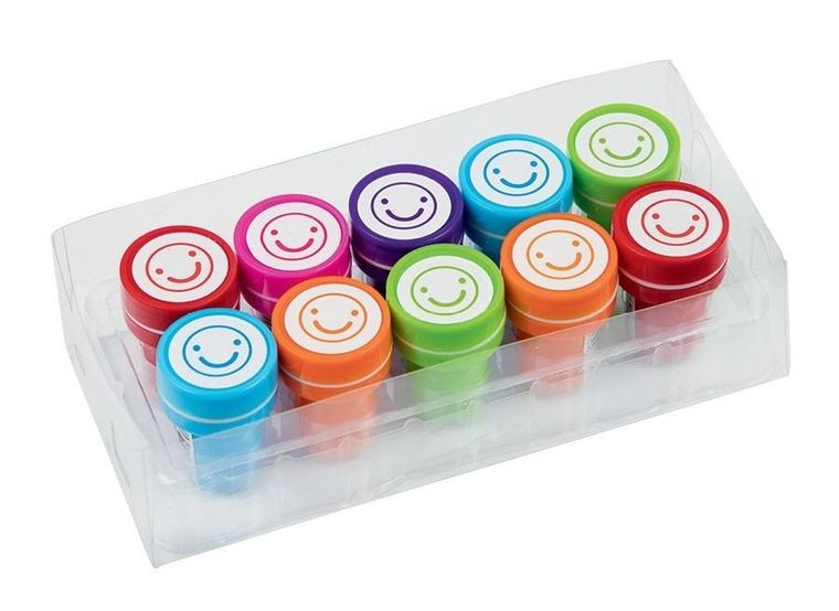 Fiorello, pieczątki buźka, uśmiech