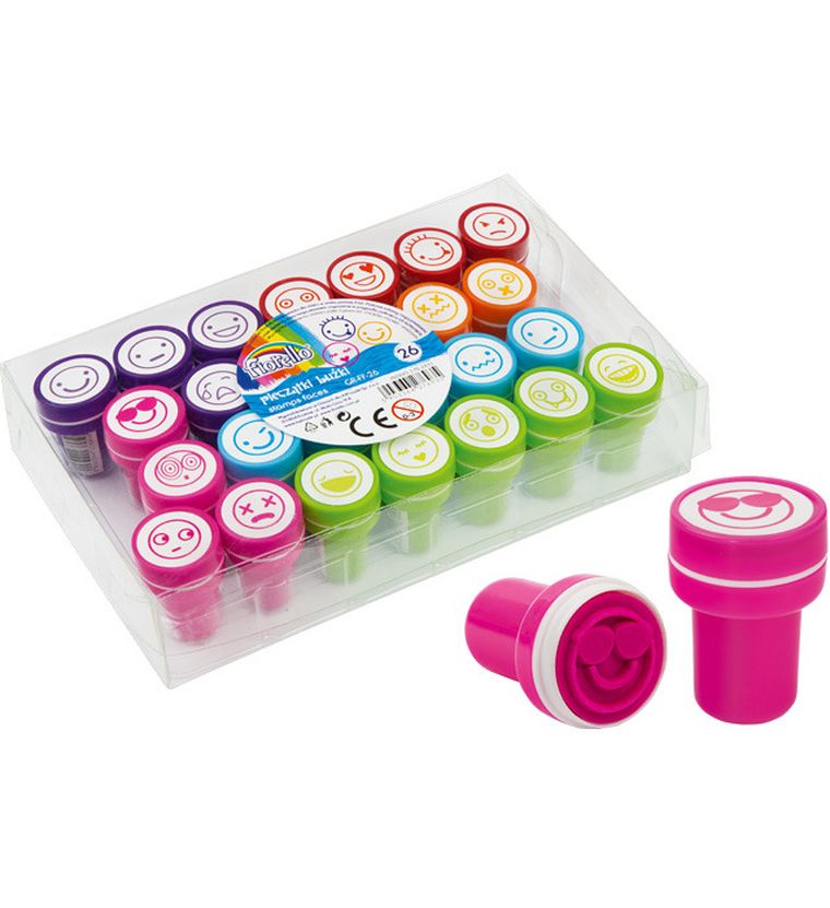 Fiorello, pieczątki, buźki