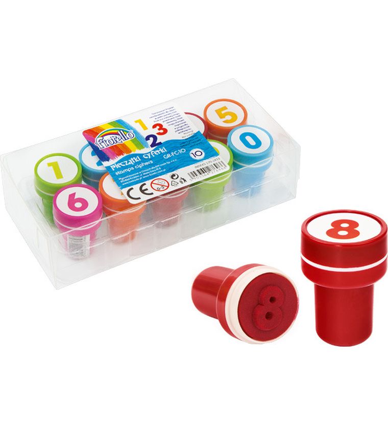 Fiorello, pieczątki, cyferki