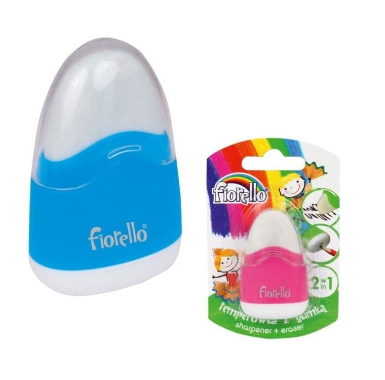 Fiorello, temperówka z gumką