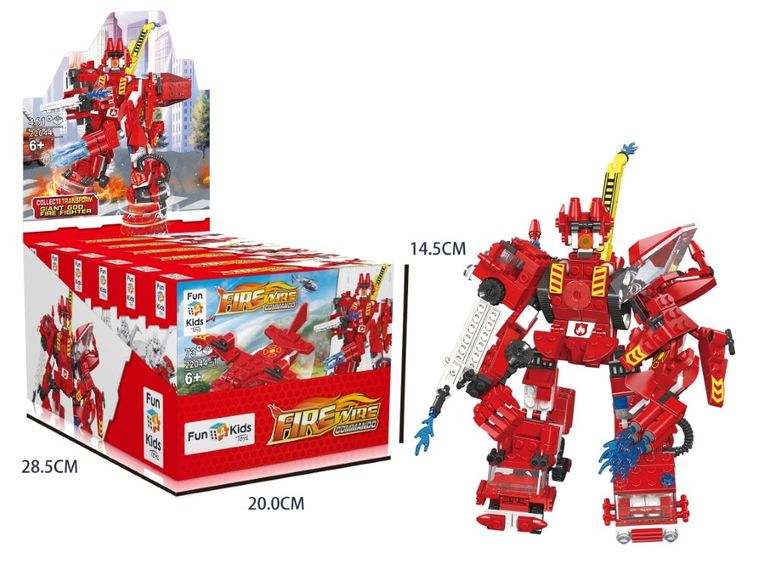 Fire Wire, klocki, 6 szt.