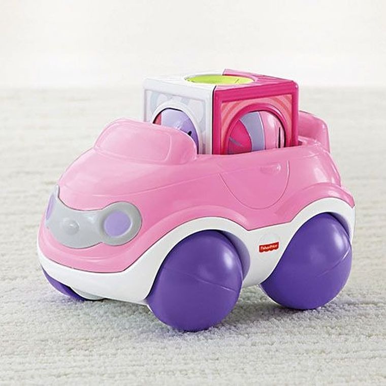 Fisher-Price, Auto, Ruchome klocki, zabawka niemowlęca