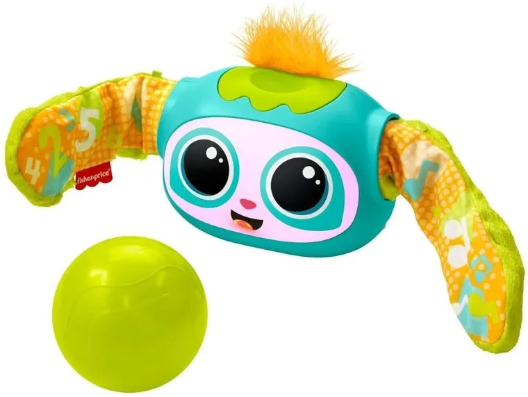 Fisher-Price, Interaktywny turlaczek Rovee, zabawka niemowlęca