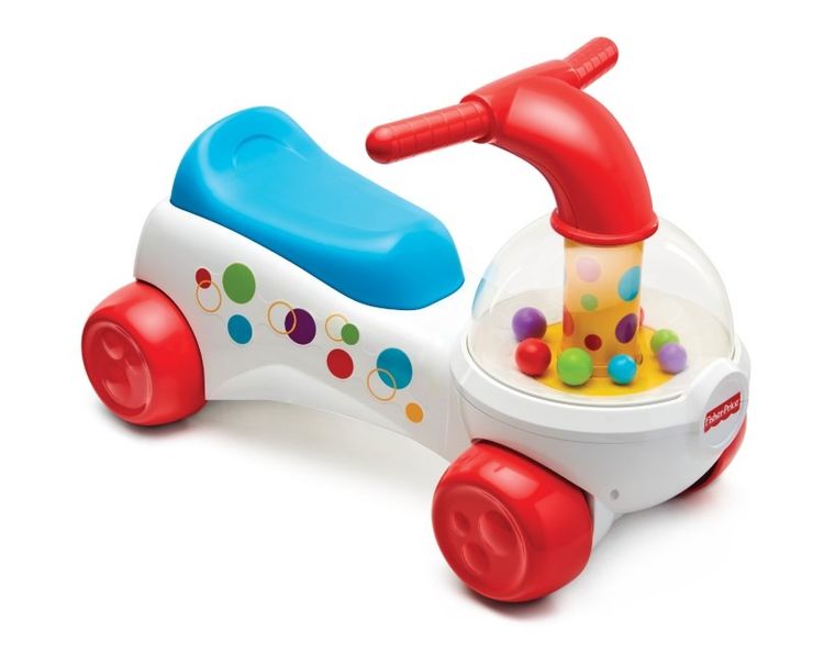 Fisher-Price, jeździk z wirującymi piłkami