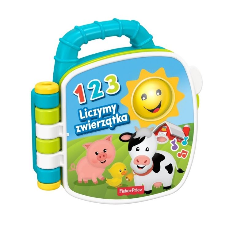 Fisher-Price, Liczymy zwierzątka, książeczka edukacyjna