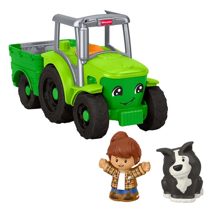 Fisher-Price, Little People, Traktor, muzyczny pojazd do zabawy