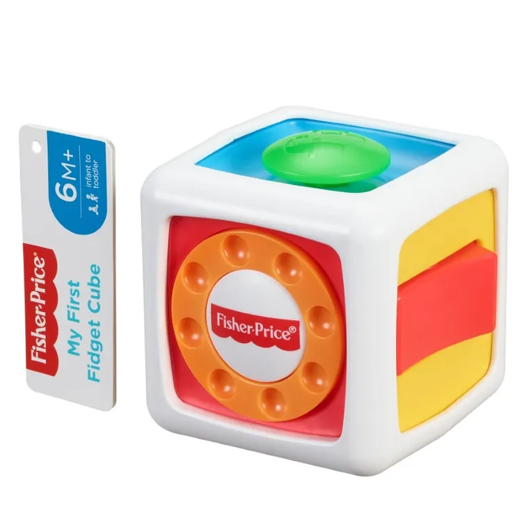 Fisher-Price, Moja pierwsza kostka Fidget Cube, zabawka sensoryczna