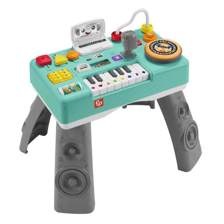 Fisher-Price, Poziomy Nauki, Muzyczny Stolik DJ-a, zabawka edukacyjna
