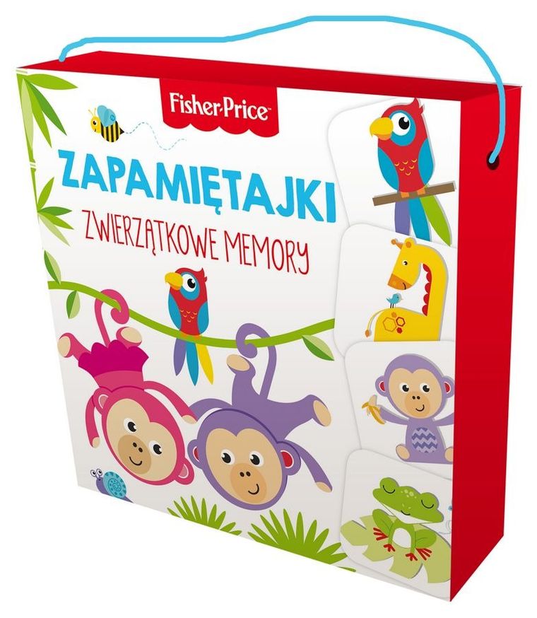Fisher-Price. Zapamiętajki. Zwięrzątkowe memory