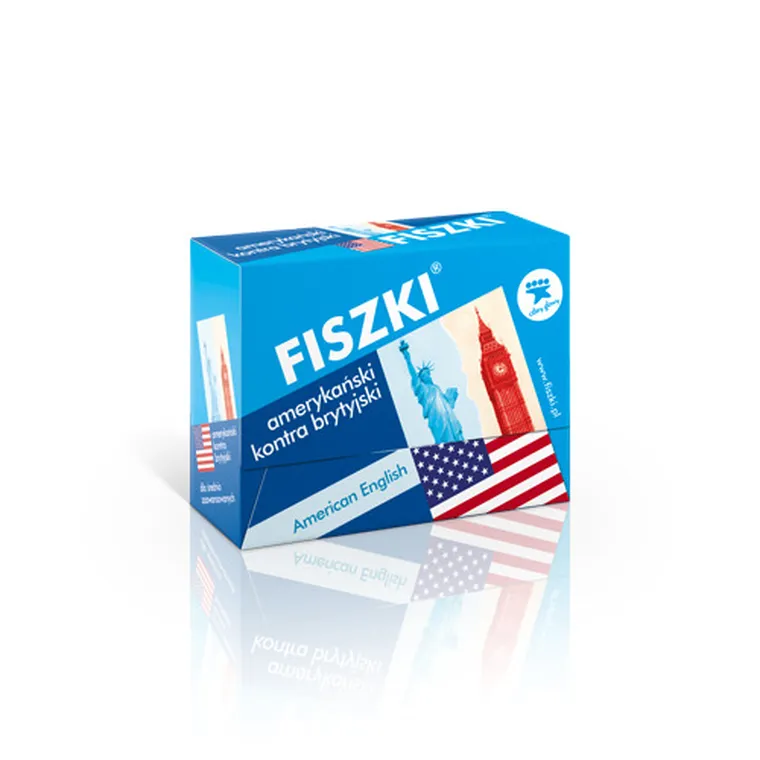 Fiszki. Amerykański kontra brytyjski język angielski