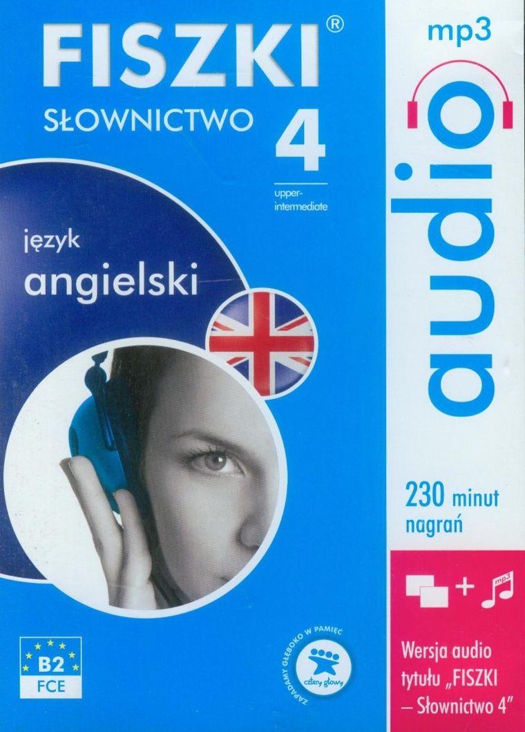 Fiszki. Audio. Język angielski. Słownictwo 4 + CD