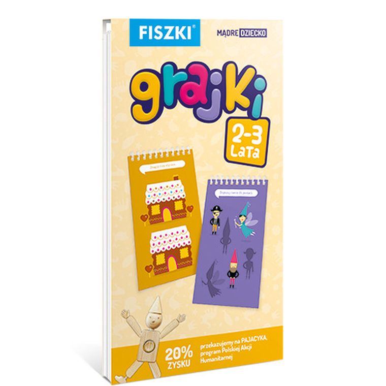 Fiszki. Grajki. Książeczka. 2-3 latki