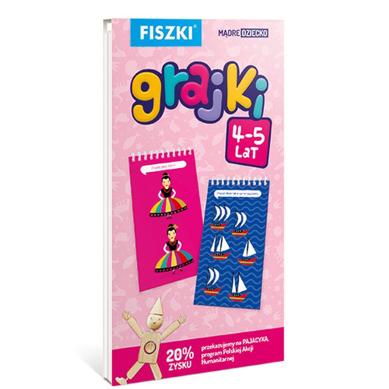 Fiszki. Grajki. Książeczka. 4-5 latki