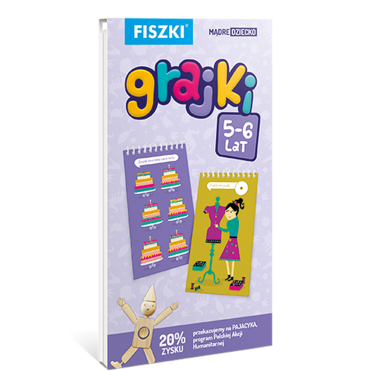 Fiszki. Grajki. Książeczka. 5-6 latki