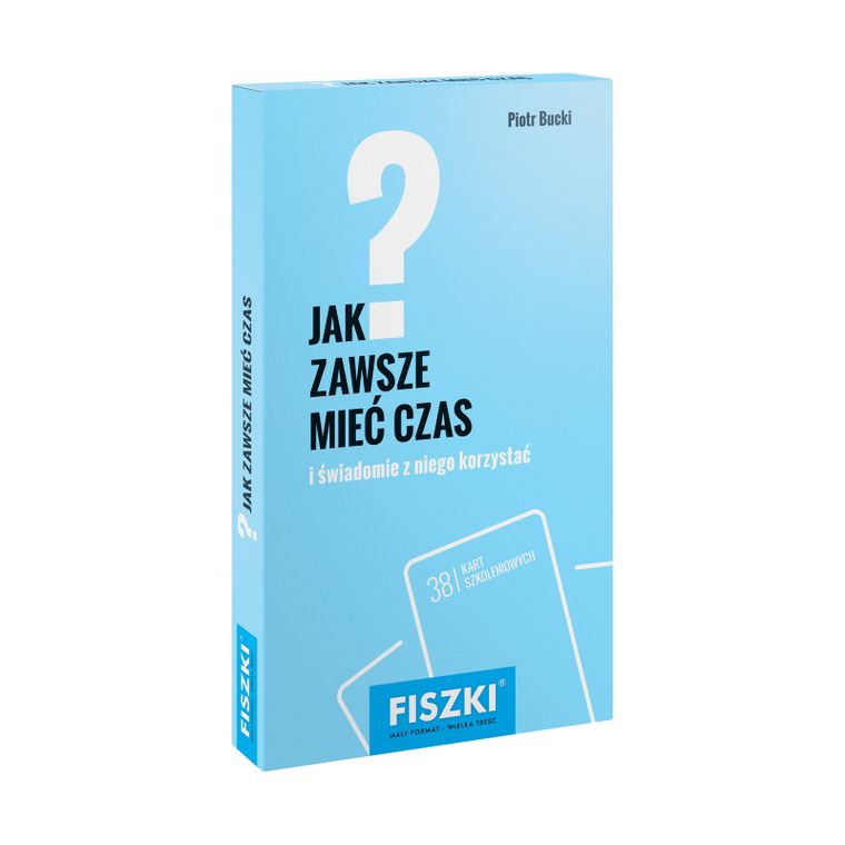 Fiszki. Jak zawsze mieć czas?