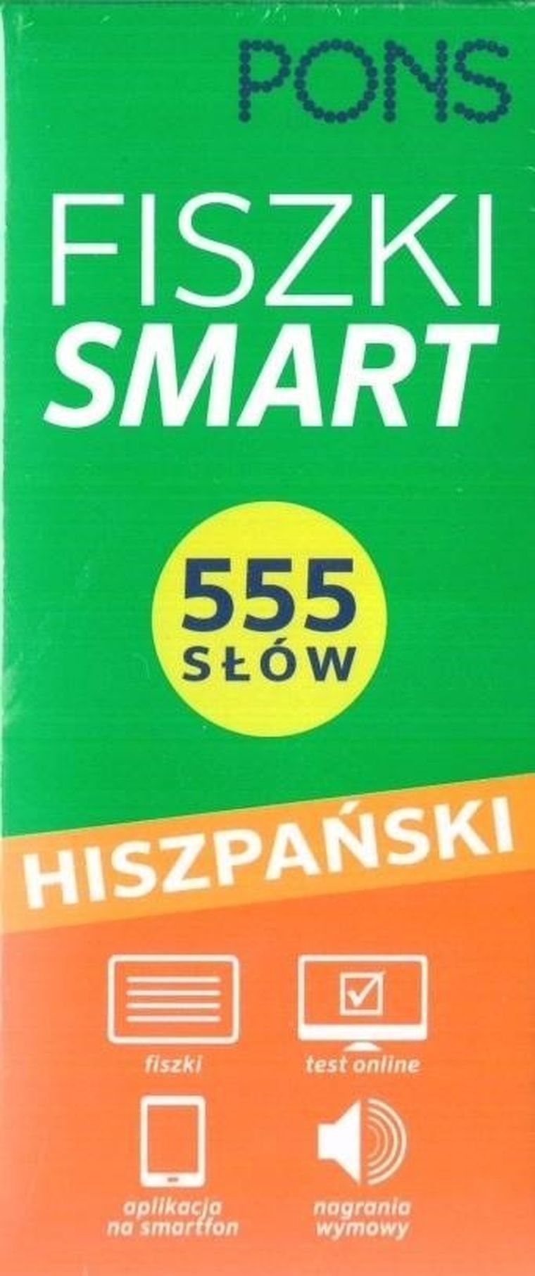 Fiszki SMART 555. Hiszpański