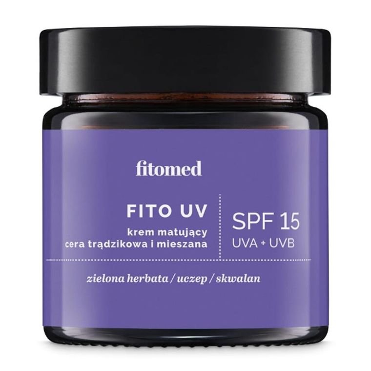 Fitomed, Fito UV SPF15, krem matujący do cery trądzikowej i mieszanej 55 g