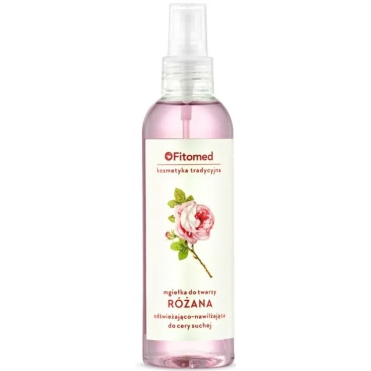 Fitomed, mgiełka do twarzy odświeżająco-nawilżająca do cery suchej, Różana, 200 ml