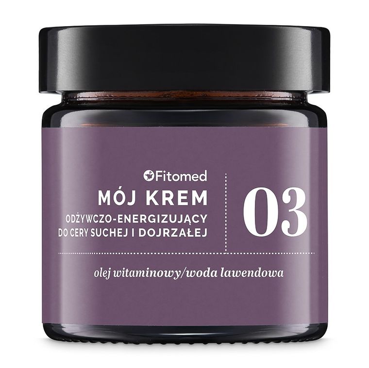 Fitomed, Mój krem, No.3 odżywczo-energizujący do cery suchej i dojrzałej, 55g