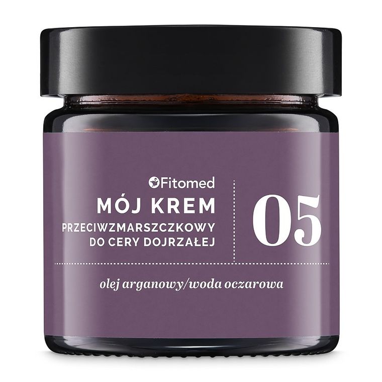 Fitomed, Mój Krem, No.5, arganowy przeciwzmarszczkowy, krem do cery suchej i dojrzałej, 55 g