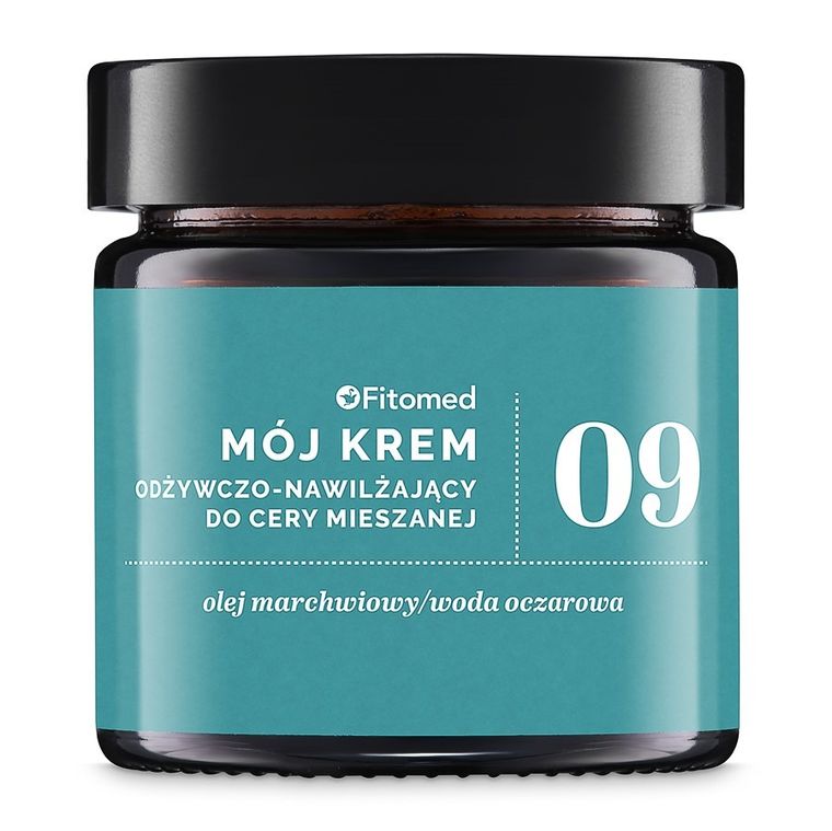 Fitomed, Mój krem, No.9, odżywczo-nawilżający do cery mieszanej, 55g