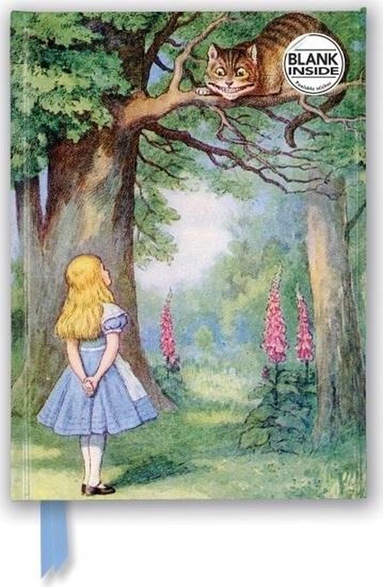 Flame Tree, Alicja w Krainie Czarów, notatnik, A5, gładki, 1 szt.