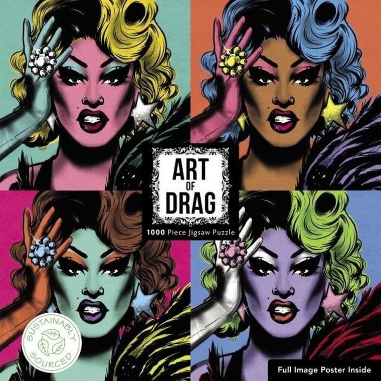 Flame Tree, Drag queen, Art of Drag, puzzle, 1000 elementów