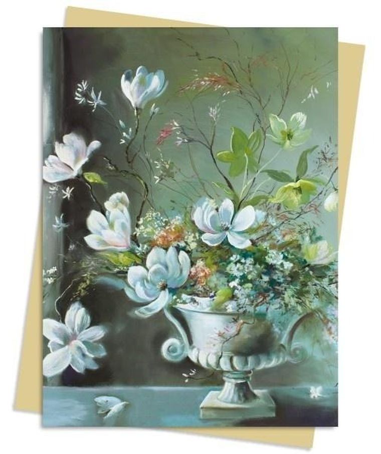 Flame Tree, karnet B6, Elegant Grecian Nel Whatmore