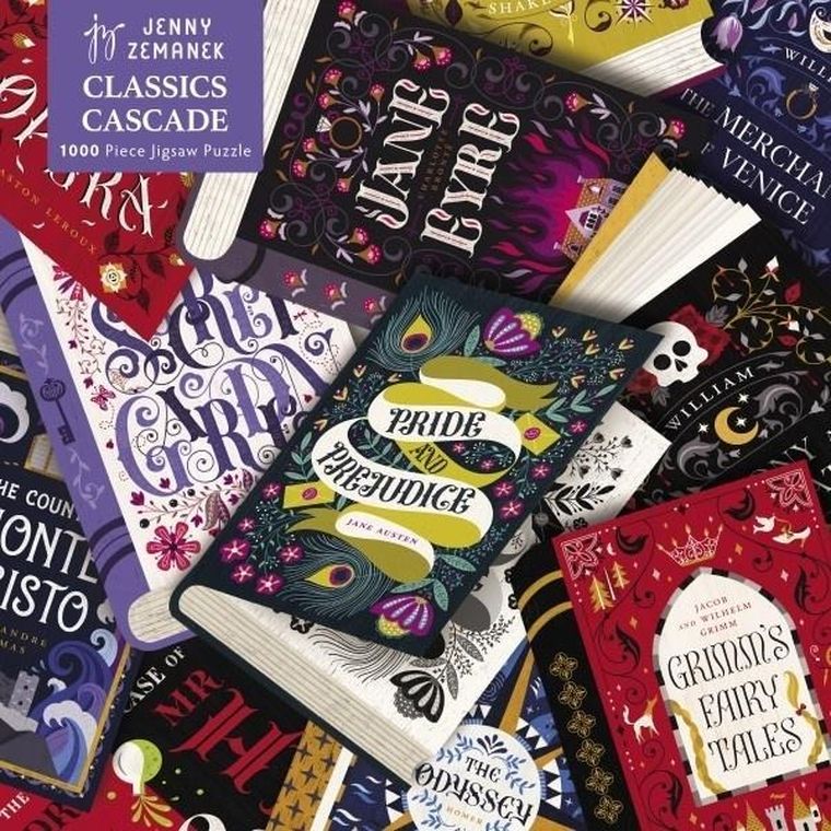 Flame Tree, Klasyka literatury, Jenny Zemanek, puzzle, 1000 elementów