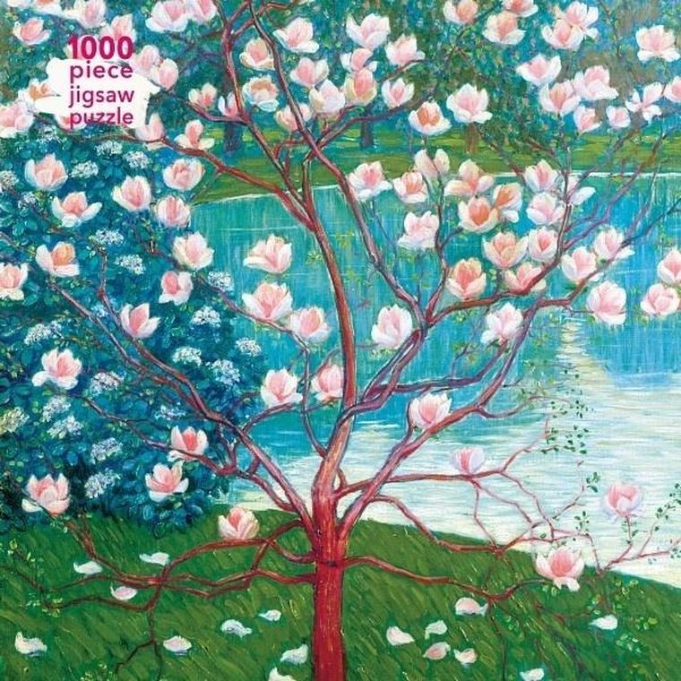 Flame Tree, Magnolia, Wilhelm List, puzzle, 1000 elementów