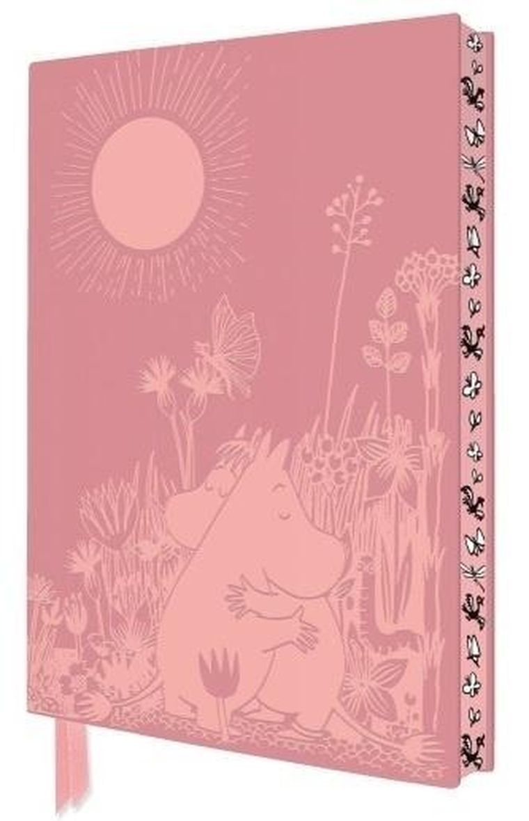 Flame Tree, Muminki, notatnik A5, 176 stron, linia, Miłość